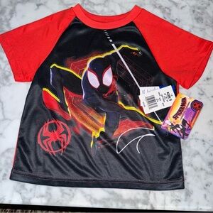 Little boy’s Marvel Spider-Man Pajama set short sleeve w shorts NWT